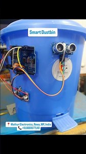 Smart Dustbin 🗑️ using arduino #arduino #diy #project #viral #shorts