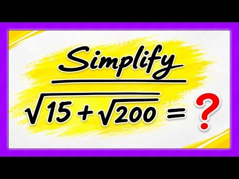 Nice Square Root Simplification Math |Nice Square Root Problems |Olympiad Math |Nitesh Eduworks