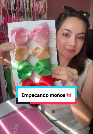 Empacando moños: Tutorial paso a paso