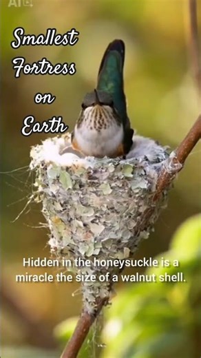 Motherhood in Miniature: The Hummingbird😳