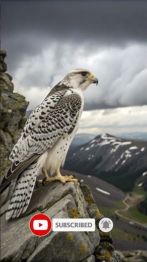 The Majestic Gyrfalcon: The Largest and Most Powerful Falcon of the Arctic Skies
