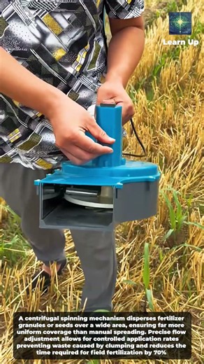 Battery-Powered Knapsack Fertilizer Spreader