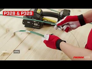 FROMM P328 P329 Battery Powered Plastic Strapping Tools