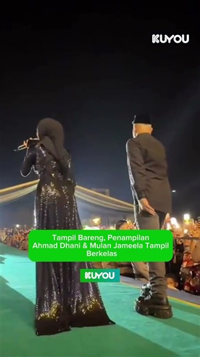 Penampilan Ahmad Dhani & Mulan Jameela saat tampil bareng langsung curi perhatian