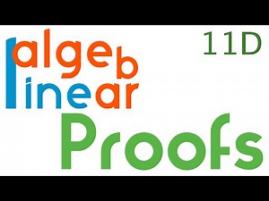 Linear Algebra Proofs 11d: Left Inverse Is Right Inverse - A and A^-1 Commute