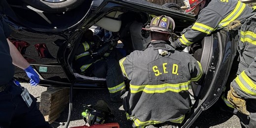 One person recovering following rollover crash on I-291