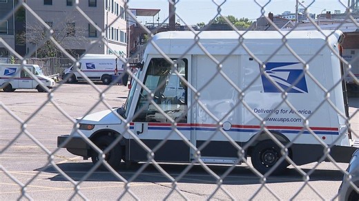 USPS unveils new postal trucks