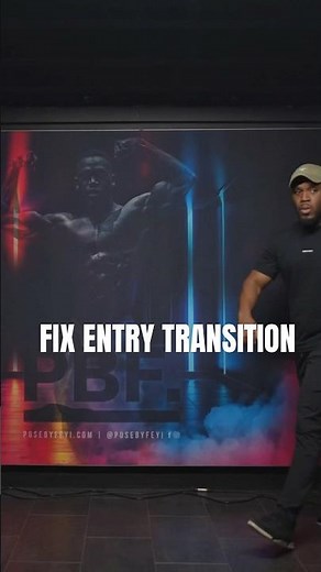 Fix your transition to your front pose with these simple moves! #npc #posingcoach #posingcoach