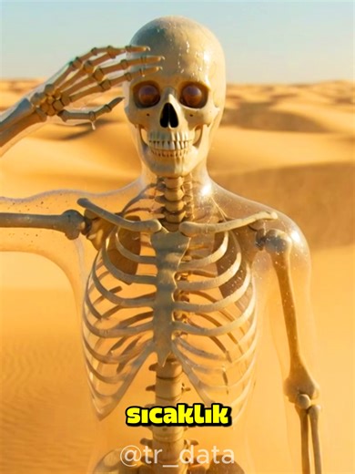 Çölde 3 Gün Susuz Kalırsanız Ne Olur 💀🏜️ #short #viral Çölde su olmadan ne kadar dayanabilirsiniz? 😱 Bu videoda 72 saat boyunca çölde susuz kalmanın vücudunuza neler yapacağını sinematik bir şekilde gösteriyoruz: 🏜️ 6 saat - Dehidratasyon başlıyor, ter kaybı hızlı 🏜️ 24 saat - Dil şişiyor, kan koyulaşıyor, halüsinasyonlar 🏜️ 48 saat - Böbrekler durdu, organ yetmezliği başladı 🏜️ 60 saat - Kalp yavaşladı, beyin hasarı, bayıldınız 🏜️ 72 saat - Dehidrasyondan ölüm... 💀 ⚠️ BİLİMSEL GERÇEK: 