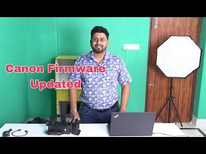 How to update Canon firmware in Cameras || Canon XA60/65 Canon XA70/75 Firmware update
