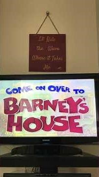 Barney come on over to Barney’s house main menu
