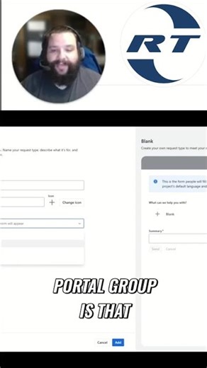 Create Blank: Hide Request Types on Your Portal #shorts