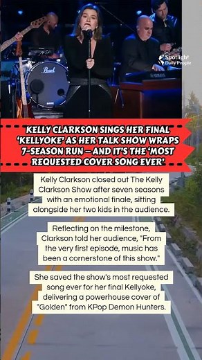 🎤 Kelly Clarkson's Emotional Final Kellyoke! 😭