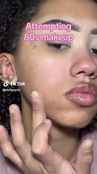 Transforming into a Stunning 80s Makeup Look