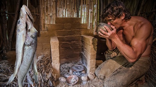 Rodent trap & cooking in new fireplace