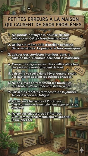 Hygiène Maison : 9 Erreurs Courantes à Éviter Absolument.