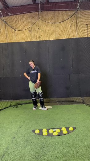Train for Unpredictable Bounces with Fielder's Dome Mat