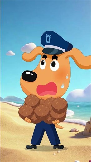 Dobie Pega Cocos #shorts #DetetiveLabrador