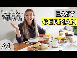 Easy German Vlog for Absolute Beginners | COMPREHENSIBLE INPUT