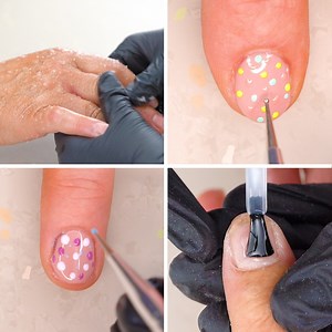 434K views · 638 reactions | Stunning short nail art designs & treatment for you! | MetDaan | Facebook