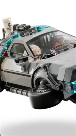 77256 Time Machine from Back to the Future Lego Speed Champions #lego #cars #legospeedchampions