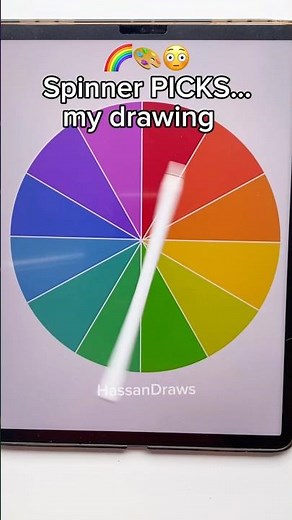 Random Spinner TRANSFORMS My Drawing? ✏️🎨 #shorts #artchallenge #drawing #art