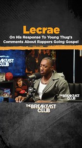 🔊 Lecrae shares his thoughts on Young Thug’s comments about rappers transitioning to gospel music. "I guess you're right, Jesus makes the lame walk." | Breakfast Club