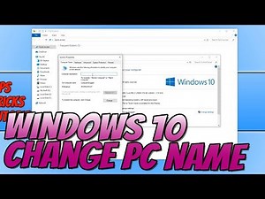 How To Change Computer Name In Windows 10