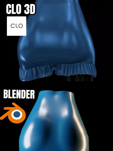 Cloth simulation with blender or CLO? what is best when it comes to 3d animation and not static fashion design? Blender tutorial coming if 10k likes ❤️. #blender #blender3d #b3d #clothsimulation #3d