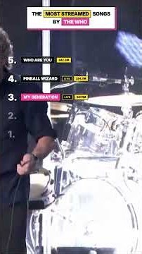 Top 5 Most Streamed The Who Songs