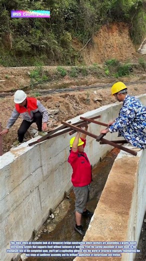 Steel Interlock: How Stacked Beams Create Self-Supporting Span Structures