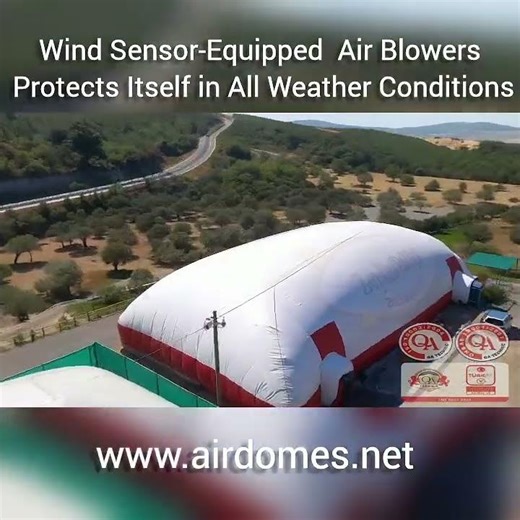 Our AirDome structures automatically protect
