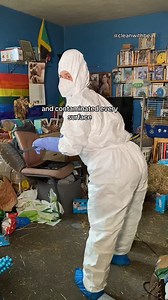 Cleaning a Cockroach Infestation for free!! #cleantok #cockroach #mentalhealth #cleaning #pestcontrol | Clean With Bea