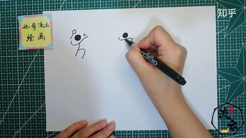 体育运动项目简笔画，儿童简笔画，幼儿绘画步骤