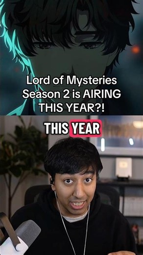 Lord of Mysteries Season 2 is AIRING THIS YEAR?! #lordofthemysteries #lotm #anime #isekai