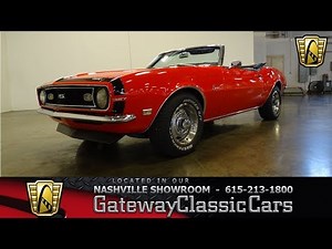 1968 Chevrolet Camaro Convertible, Gateway Classic Cars Nashville#850