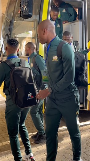 [WATCH]: Bafana Bafana have arrived at the Toyota Stadium ahead of their 2026 FIFA World Cup qualifier against Lesotho! ⚽️🇿🇦🇱🇸🔥 #BafanaBafana | Neo Poho
