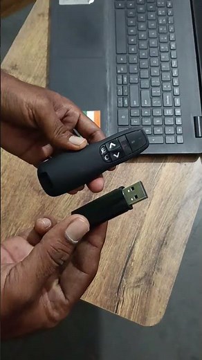 how to connect Slide changer/ pointer to laptop for PPT #audiovisualrental #projectorrental