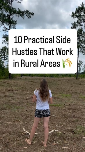 10 Practical Side Hustles That Work in Rural Areas 🌾💵