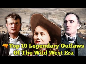 🔫Top 10 Legendary Outlaws Of The Wild West Era