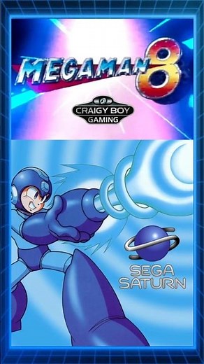 Mega Man 8 SEGA Saturn Gameplay! #retrogaming #megaman
