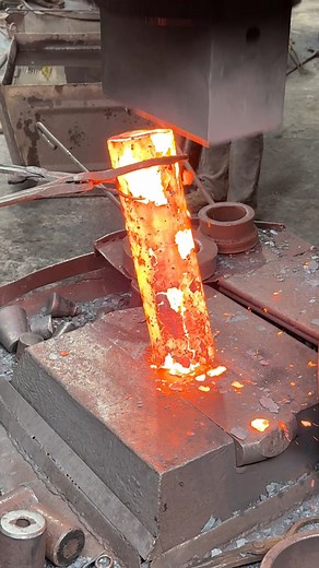 Inside the forging factory Hot Forging of Bearing Rings — Pure Industrial Power #machine #forging #process #blacksmith #manufacture | Blacksmith World