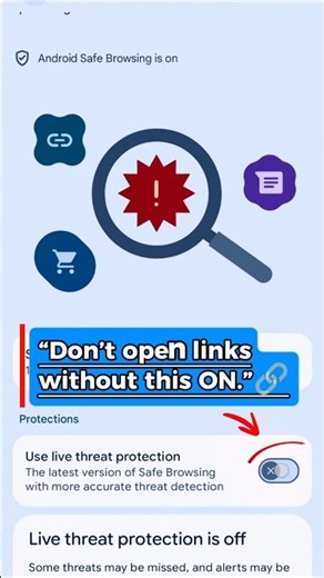 Your Phone Scans Dangerous Links Automatically 😳