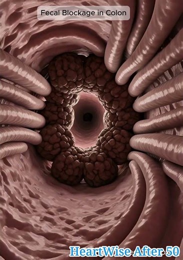 Fecal Blockage in Colon | Constipation 3D Animation #shorts #animation #guthealth