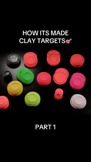You’ve probably shot one… but have you ever seen how clay targets are actually made? 🎯 The process is crazier than I expected. Part 2 coming soon. #howitsmade #claytarget #manyfacturing #viral #fyf