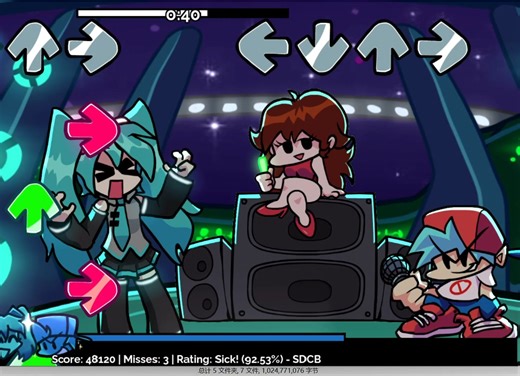 FNF vs Miku 奖励曲大全！包括初音未来自己的歌以及其他FNF模组的歌曲！