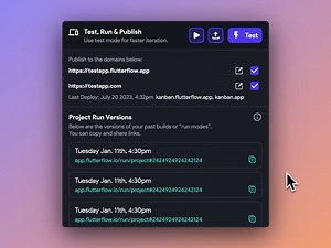 New Dropdown Menu in FlutterFlow