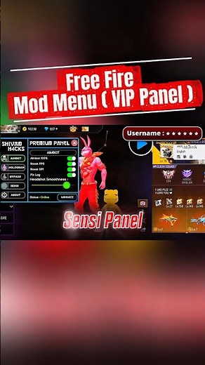 NEW FREE FIRE MOD MENU 2025 😱 AUTO HEADSHOT + NO BAN UPDATE!🔥 #freefire #freefireshorts #freefiremax