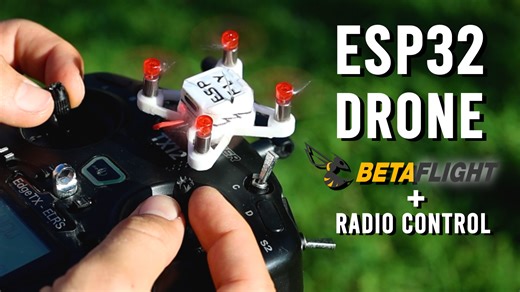 Fly your ESP32 Drone on Betaflight with Radio Controller | esp-fc Guide