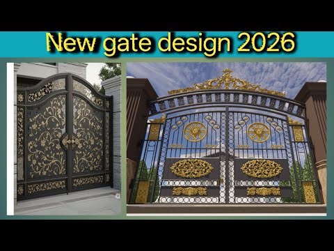 130+ Latest Steel Main Gate Design forHouse 2026 | Modern Front Gate Ideas |Sliding & Double Gate